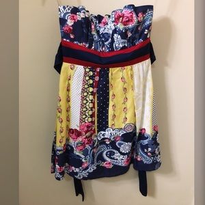 Strapless Quilt Dress